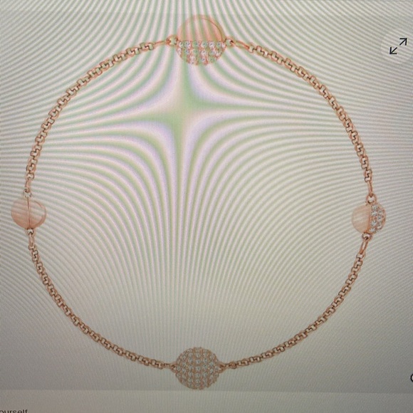 Swarovski rose gold bracelet - Picture 4 of 5